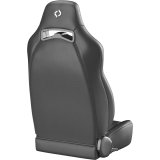 Corbeau Race Reclining Trailcat Black Seat 44912PR Bucket and Bench Seats, Racing Seats, Vinyl, Stitching, Lever Recline, Pair thumbnail 4