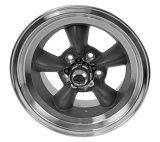 American Racing VN105D Torq-Thrust D Gray Wheels 15x8 Wheel, D, Aluminum, Gray, 15 in. x 8 in., 5 x 4.75 in. Bolt Circle, 4.50 in. Backspace, Each thumbnail 2