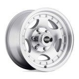 American Racing AR23 Silver Wheels 16x8 Wheel, AR23, Aluminum, Natural, 16 in. x 8 in., 8 x 6.50 in. Bolt Circle, 4.50 in. Backspace, Each thumbnail 2