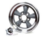 American Racing VN105D Torq-Thrust D Gray Wheels 15x8.5 Wheel, D, Aluminum, Gray, 15 in. x 8.5 in., 5 x 4.75 in. Bolt Circle, 3.77 in. Backspace, Each thumbnail 5