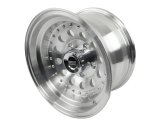 American Racing AR62 Outlaw II Silver Wheels 15x8 Wheel, II, Aluminum, Natural, 15 in. x 8 in., 5 x 5.50 in. Bolt Circle, 3.75 in. Backspace, Each thumbnail 2