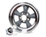 American Racing VN105D Torq-Thrust D Gray Wheels 15x8 Wheel, D, Aluminum, Gray, 15 in. x 8 in., 5 x 4.50 in. Bolt Circle, 4.50 in. Backspace, Each thumbnail 4