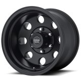 American Racing AR172 Baja Black Wheels 16x10 Wheel, Baja, Aluminum, Matte Black, 16 in. x 10 in., 6 x 5.50 in. Bolt Circle, 4.50 in. Backspace thumbnail 1
