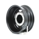 American Racing AR23 Black Wheels 16x7 Wheel, AR23, Aluminum, Matte Black, 16 in. x 7.0 in., 8 x 6.50 in. Bolt Circle, 3.760 in. Backspace, Each thumbnail 4
