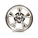 American Racing VN515 Polished Torq-Thrust II One-Piece Wheels 15x8 Wheel, One-Piece, Aluminum, Polished, 15 in. x 8 in., 5 x 4.5 in. Bolt Circle, 3.79 in. Backspace, Each thumbnail 1