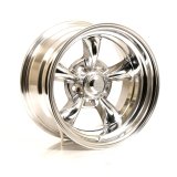 American Racing VN515 Polished Torq-Thrust II One-Piece Wheels 15x8 Wheel, One-Piece, Aluminum, Polished, 15 in. x 8 in., 5 x 4.5 in. Bolt Circle, 3.79 in. Backspace, Each thumbnail 2