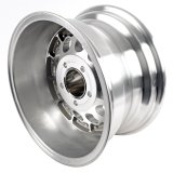 American Racing AR62 Outlaw II Silver Wheels 15x8 Wheel, II, Aluminum, Natural, 15 in. x 8 in., 5 x 4.75 in. Bolt Circle, 3.75 in. Backspace, Each thumbnail 4