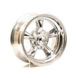 American Racing VN515 Polished Torq-Thrust II One-Piece Wheels 15x7 Wheel, One-Piece, Aluminum, Polished, 15 in. x 7 in., 5 x 4.75 in. Bolt Circle, 3.750 in. Backspace, Each thumbnail 2