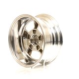 American Racing VN515 Polished Torq-Thrust II One-Piece Wheels 15x7 Wheel, One-Piece, Aluminum, Polished, 15 in. x 7 in., 5 x 4.75 in. Bolt Circle, 3.750 in. Backspace, Each thumbnail 4