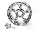 American Racing VN515 Polished Torq-Thrust II One-Piece Wheels 15x7 Wheel, One-Piece, Aluminum, Polished, 15 in. x 7 in., 5 x 4.75 in. Bolt Circle, 3.750 in. Backspace, Each thumbnail 8