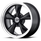 American Racing AR105 M Torq-Thrust Black Wheels 18x8 Wheel, M, Aluminum, Black, 18 in. x 8.0 in., 5 x 4.50 in. Bolt Circle, 4.50 in. Backspace, Each thumbnail 2