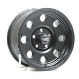 American Racing AR172 Baja Black Wheels 17x8 Wheel, Baja, Aluminum, Matte Black, 17 in. x 8.0 in., 5 x 135mm Bolt Circle, 4.500 in. Backspace, Each thumbnail 1