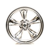American Racing VN515 Polished Torq-Thrust II One-Piece Wheels 20x10 Wheel, One-Piece, Aluminum, Polished, 20 in. x 10.0 in., 5 x 5.00 in. Bolt Circle, 5.740 in. Backspace, Each thumbnail 1