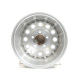 American Racing AR62 Outlaw II Silver Wheels 15x8 Wheel, II, Aluminum, Natural, 15 in. x 8 in., 5 x 4.50 in. Bolt Circle, 3.75 in. Backspace, Each thumbnail 2
