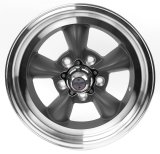 American Racing VN105D Torq-Thrust D Gray Wheels 15x4.5 Wheel, D, Aluminum, Gray, 15 in. x 4.5 in., 5 x 4.75 in. Bolt Circle, 2.125 in. Backspace, Each thumbnail 2