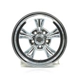 American Racing VN605D Torq-Thrust D Chrome Wheels 15x7 Wheel, VN650D D, Aluminum, Chrome, 15 in. x 7 in., 5 x 4.50 in. Bolt Circle, 3.75 in. Backspace, Each thumbnail 3