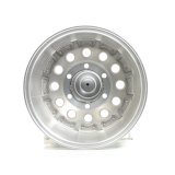 American Racing AR62 Outlaw II Silver Wheels 15x10 Wheel, AR62, II, Aluminum, Natural, 15 in. x 10 in., 6 x 5.50 in. Bolt Circle, 4.00 in. Backspace, Each thumbnail 2
