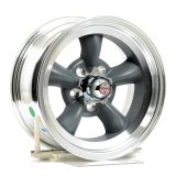 American Racing VN105D Torq-Thrust D Gray Wheels 15x7 Wheel, D, Aluminum, Gray, 15 in. x 7 in., 5 x 4.50 in. Bolt Circle, 3.76 in. Backspace, Each thumbnail 5