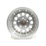 American Racing AR62 Outlaw II Silver Wheels 15x7 Wheel, AR62, II, Aluminum, Natural, 15 in. x 7 in., 5 x 4.75 in. Bolt Circle, 3.75 in. Backspace, Each thumbnail 2