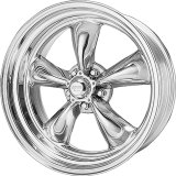 American Racing VN515 Polished Torq-Thrust II One-Piece Wheels 15x6 Wheel, One-Piece, Aluminum, Polished, 15 in. x 6 in., 5 x 4.75 in. Bolt Circle, 3.26 in. Backspace, Each thumbnail 6