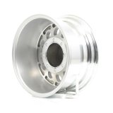 American Racing AR62 Outlaw II Silver Wheels 16x8 Wheel, II, Aluminum, Natural, 16 in. x 8 in., 8 x 6.5 in. Bolt Circle, 4.50 in. Backspace, Each thumbnail 4