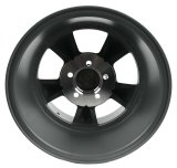 American Racing VN105 Torq-Thrust D Gray Wheels with Machined Lips 15x8 Wheels, Series Lips, 15 in. x 8.0 in., Aluminum, Matte Gray, 5 x 4.50 in. Bolt Circle, 4.500 in. Backspacing, Each thumbnail 2