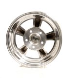 American Racing VN515 Polished Torq-Thrust II One-Piece Wheels 15x10 Wheel, One-Piece, Aluminum, Polished, 15 in. x 10 in., 5 x 5.00 in. Bolt Circle, 3.77 in. Backspace, Each thumbnail 3