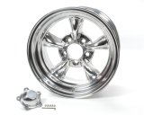 American Racing VN515 Polished Torq-Thrust II One-Piece Wheels 15x10 Wheel, One-Piece, Aluminum, Polished, 15 in. x 10 in., 5 x 5.00 in. Bolt Circle, 3.77 in. Backspace, Each thumbnail 7