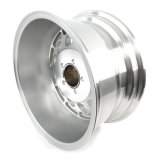 American Racing AR62 Outlaw II Silver Wheels 16x8 Wheel, II, Aluminum, Natural, 16 in. x 8 in., 5 x 4.5 in. Bolt Circle, 4.50 in. Backspace, Each thumbnail 4
