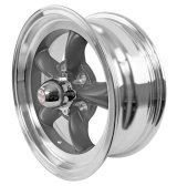 American Racing VN105D Torq-Thrust D Gray Wheels 15x6 Wheel, D, Aluminum, Gray, 15 in. x 6 in., 5 x 4.75 in. Bolt Circle, 3.66 in. Backspace, Each thumbnail 2