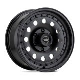 American Racing AR62 Outlaw II Satin Black Wheels 17x8 Wheel, Racing, AR62, II, Aluminum, Matte Black, 17 in. x 8 in., 6 x 5.5 in./6 x 139.70mm, 4.500 in. Backspacing, Each thumbnail 5