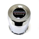 American Racing Center Caps 000000000001515002 Cap, Steel, Chrome Plated, Push-Through, Dished, Each thumbnail 2