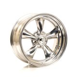 American Racing VN515 Polished Torq-Thrust II One-Piece Wheels 18x8 Wheel, One-Piece, Aluminum, Polished, 18 in. x 8.0 in., 5 x 4.75 in. Bolt Circle, 4.50 in. Backspace, Each thumbnail 2