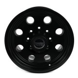 American Racing AR172 Baja Black Wheels 17x8 Wheel, Baja, Aluminum, Matte Black, 17 in. x 8.0 in., 8 x 170mm Bolt Circle, 4.500 in. Backspace, Each thumbnail 2