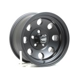 American Racing AR172 Baja Black Wheels 15x8 Wheel, Baja, Aluminum, Matte Black, 15 in. x 8.0 in., 5 x 4.50 in. Bolt Circle, 3.750 in. Backspace, Each thumbnail 2