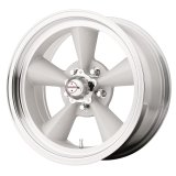 American Racing VN309 Torq-Thrust Original Vintage Silver Painted Wheels 15x7 Wheel, Vintage, Aluminum, Silver, 15 in. x 7 in., 5 x 4.75 in. Bolt Circle, 3.75 in. Backspace, Each thumbnail 2