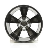 American Racing AR105 M Torq-Thrust Black Wheels 17x8 Wheel, M, Aluminum, Black/Silver, 17 in. x 8 in., 5 x 4.75 in. Bolt Circle, 4.5 in. Backspace, Each thumbnail 3