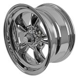 American Racing VN605D Torq-Thrust D Chrome Wheels 15x8 Wheel, VN650D D, Aluminum, Chrome, 15 in. x 8 in., 5 x 4.75 in. Bolt Circle, Each thumbnail 1