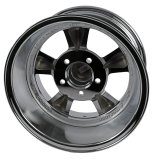 American Racing VN605D Torq-Thrust D Chrome Wheels 15x8 Wheel, VN650D D, Aluminum, Chrome, 15 in. x 8 in., 5 x 4.75 in. Bolt Circle, Each thumbnail 2