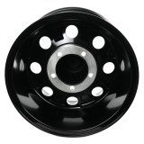 American Racing AR172 Baja Black Wheels 15x8 Wheel, Baja, Aluminum, Matte Black, 15 in. x 8.0 in., 5 x 5.50 in. Bolt Circle, 3.750 in. Backspace, Each thumbnail 1