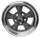 American Racing VN105D Torq-Thrust D Gray Wheels 14x6 Wheel, D, Aluminum, Gray, 14 in. x 6 in., 5 x 4.50 in. Bolt Circle, 3.375 in. Backspace, Each thumbnail 4