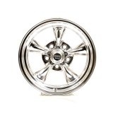 American Racing VN515 Polished Torq-Thrust II One-Piece Wheels 15x8 Wheel, One-Piece, Aluminum, Polished, 15 in. x 8 in., 5 x 4.75 in. Bolt Circle, 4.500 in. Backspace, Each thumbnail 1