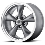 American Racing AR105 M Torq-Thrust Anthracite Wheels 17x8 Wheel, M, Aluminum, Gloss Gray, 17 in. x 8.0 in., 5 x 5.00 in. Bolt Circle, 4.500 in. Backspace thumbnail 2