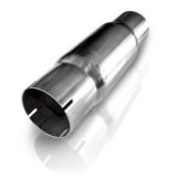 Stainless Works Metal Matrix Catalytic Converters RTCMM Converter, Universal, Steel, Metallic, 3 in. Outlet, 3 in. Inlet, Each thumbnail 4