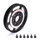 ATI Serpentine Supercharger Pulleys 916163-10 Pulleys, 8 Groove, 8.800 in. Diameter, Dry Sump, Chevrolet, Cadillac, LT4, Each thumbnail 1