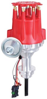 MSD Pro-Billet Ready-to-Run Distributors 8388 Distributor, Ready-to-Run, Magnetic Pickup, Vacuum Advance, Chrysler, 273, 318, 340, 360, Each thumbnail 3