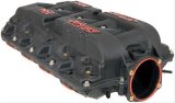 MSD Atomic AirForce Intake Manifolds 2702 Manifold, AirForce, 103mm, 2-Piece, Polymer, Black, Red Letters, Chevy LS1, LS2, LS6, Each thumbnail 1