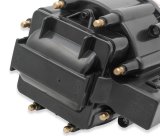 MSD Street Fire HEI Distributors 83623 Distributor, HEI, Magnetic Trigger, Male/HEI, Standard Rotation, Black Cap, Cast/Billet Aluminum Housing, Natural, Chevy, Each thumbnail 1