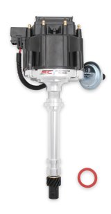 MSD Street Fire HEI Distributors 83623 Distributor, HEI, Magnetic Trigger, Male/HEI, Standard Rotation, Black Cap, Cast/Billet Aluminum Housing, Natural, Chevy, Each thumbnail 4