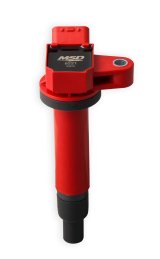 MSD Blaster OEM Replacement Coils 82218 Ignition Coil, Blaster, Coil Pack Style, Square, Red, Lexus, Toyota, 4.7L, Set of 8 thumbnail 4